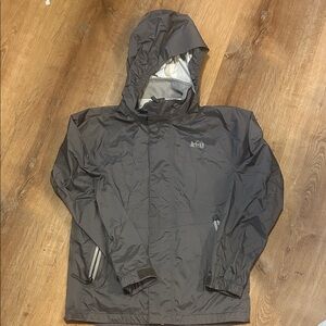 REI boys Charcoal Raincoat